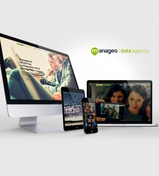 Manageo Data Agency website